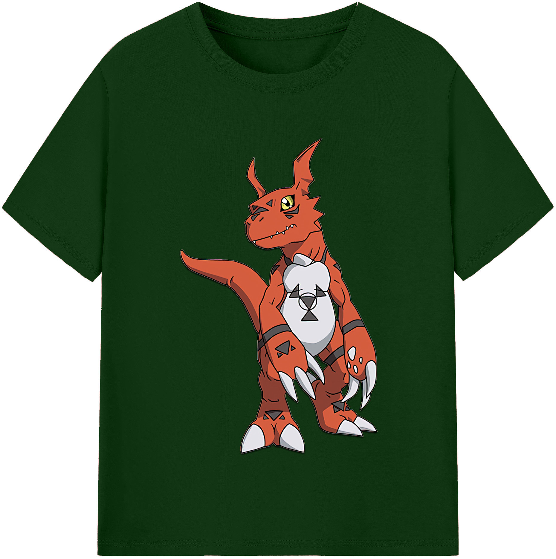 （画像用） Digimon デジタルモンスター/デジモン 綿100％半袖Tシャツ（フロントプリント）